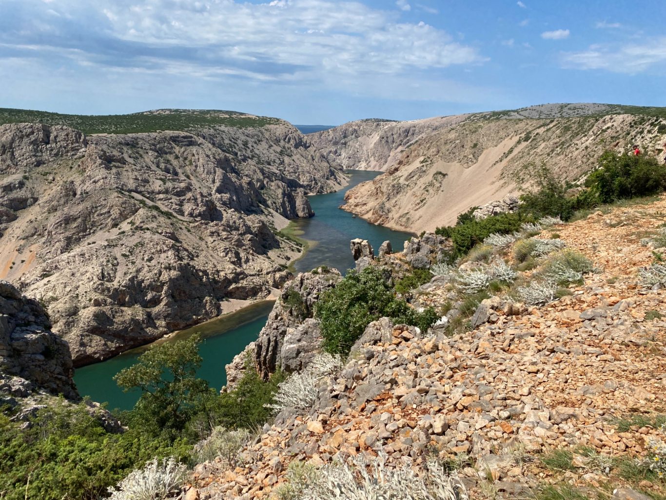 Ausflug entlang des Flusses Zrmanja Zrmanja Canyon