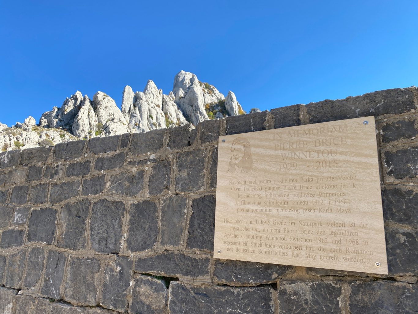 Auf den Spuren von Winnetou am Tulove Grede Tulove Grede